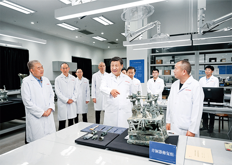 2023��7��25����27�գ��й����뿂��ӛ����(gu��)����ϯ������܊ί��ϯ��(x��)��ƽ���Ĵ����졣�@��26�����磬��(x��)��ƽ��λ�ڵ��(y��ng)�ЏV�h�е����ǶѲ����^���ﱣ�o(h��)�c�ޏ�(f��)�^��ͬ�F(xi��n)��(ch��ng)�����ˆT�H�н����� ���A��ӛ�� �x�h(hu��n)�Y/�z