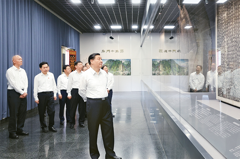 2023��7��29�գ��й����뿂��ӛ��������ϯ������܊ί��ϯ����ƽ���Ĵ�����Y������;�У��������ʡ�h���п��졣�@������ƽ���^�h���в����^���P�vʷ����չꐡ� ���A��ӛ�� ���i/�z